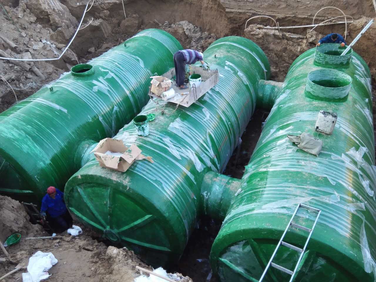 玻璃鋼(gāng)雨水收集池